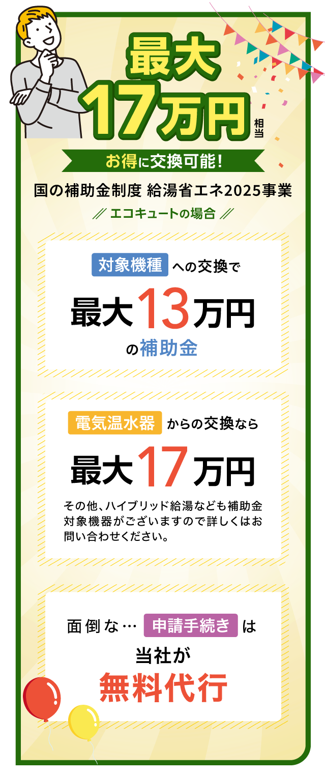 最大17万円相当。お得に交換可能